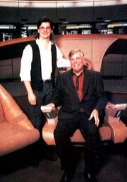 Ron Moore and Gene Roddenberry