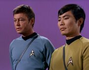 McCoy and Sulu