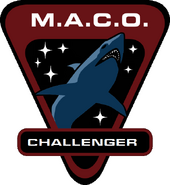 MACO patch on the starships Challenger