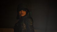 Emiko Adachi in the fourth Green Arrow suit