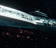 Two Armstrong-class ships in 2259