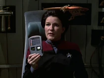 Captain Janeway in 2372