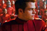 James T. Kirk Chris Pine in Trouble