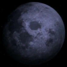 Moon image.