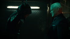 Damien Darhk about to unmask the Green Arrow