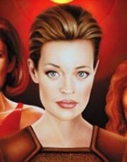 Annika Hansen, posing as a Terran merchant pilot