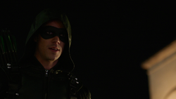 Barry Allen as Green Arrow