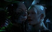 Locutus of Borg and Borg Queen