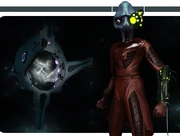 An Elachi by the Iconian gateway