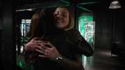 Laurel hugs Mari McCabe