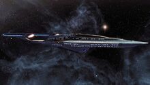 The USS Vesta in Star Trek Online