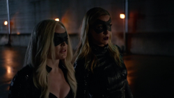 The Canary and Black Canary suits