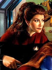 Deanna Troi, cadet