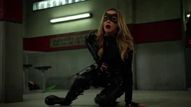 Laurel stabbed by Darhk