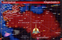Map of the Klingon Empire.