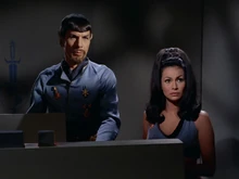 Mirror Spock and Marlena