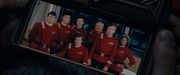 Kirk and his crew, 2287