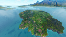 Battle island on Athena in 2410