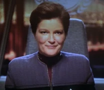Admiral Kathryn Janeway in 2378