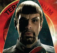 Spock in the mirror universe alternate reality caused by Nero's time travel.