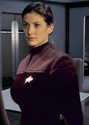 Vanessa James in uniform