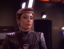 Intendant Kira in 2374