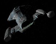 USS Voyager, the Silver Blood's mimetic copy.