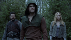 Slade, Oliver and Sara prepare for battle