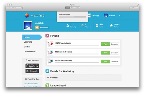 Step 2: Wait for app to parse your courses