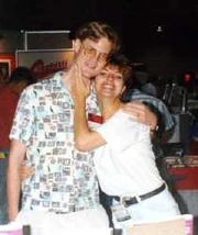 Villa and her husband