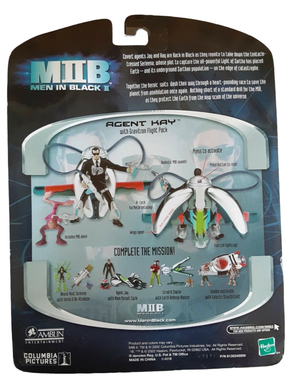 Men in Black 2 Hasbro collection | Men in Black Wiki | Fandom