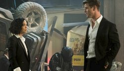 Black Suit Agent H Shirt