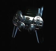 PlayStation Controller steering column.