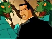 Jay being accosted by two Guardians.