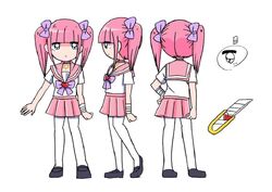 Why there are 2 Menhera-chans? I know why the pink one is called