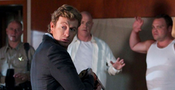 S6 EP6 Jane points a shotgun at the three remaining suspects