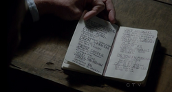 Patrick's notebook of Red John suspects