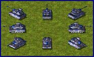 3.3.2至3.3.4版本期間的聖騎士殲擊坦克模型