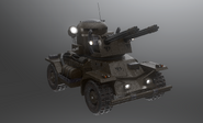 Gatling tank