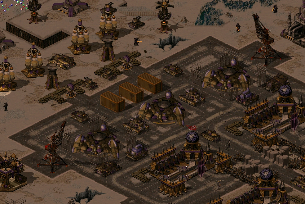 停放在位于厄普西隆总部空军基地的三台空中要塞伊利卡拉