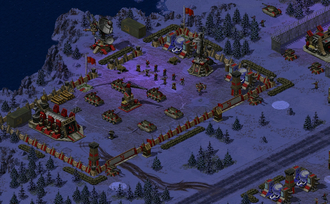 即将被太平洋阵线进攻的苏俄基地之一