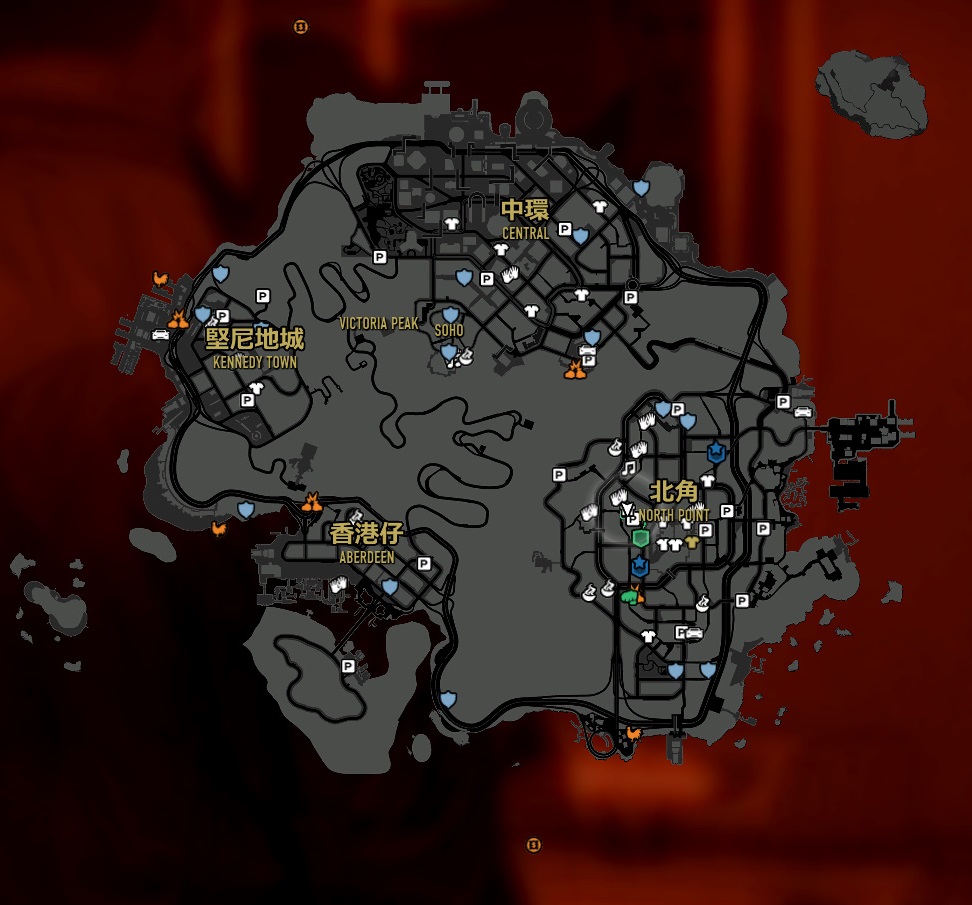 sleeping dogs definitive edition map sleeping dogs definitive edition map