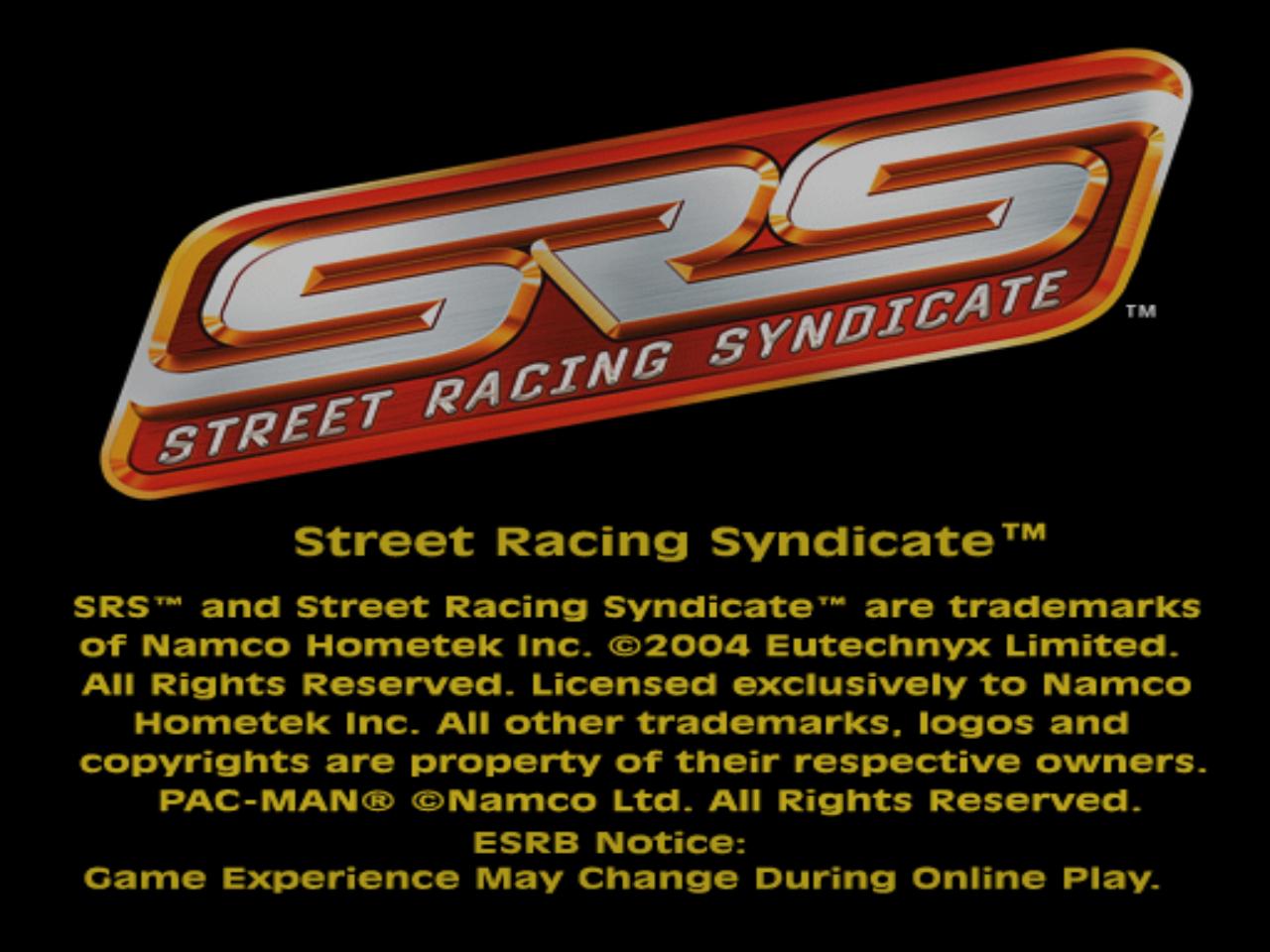 srs street racing syndicate gamecube