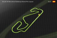 Circuit de Barcelona-Catalunya Grand Prix Layout