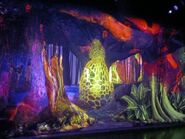 Fungi Sensation. The images dynamically move with nearby people.