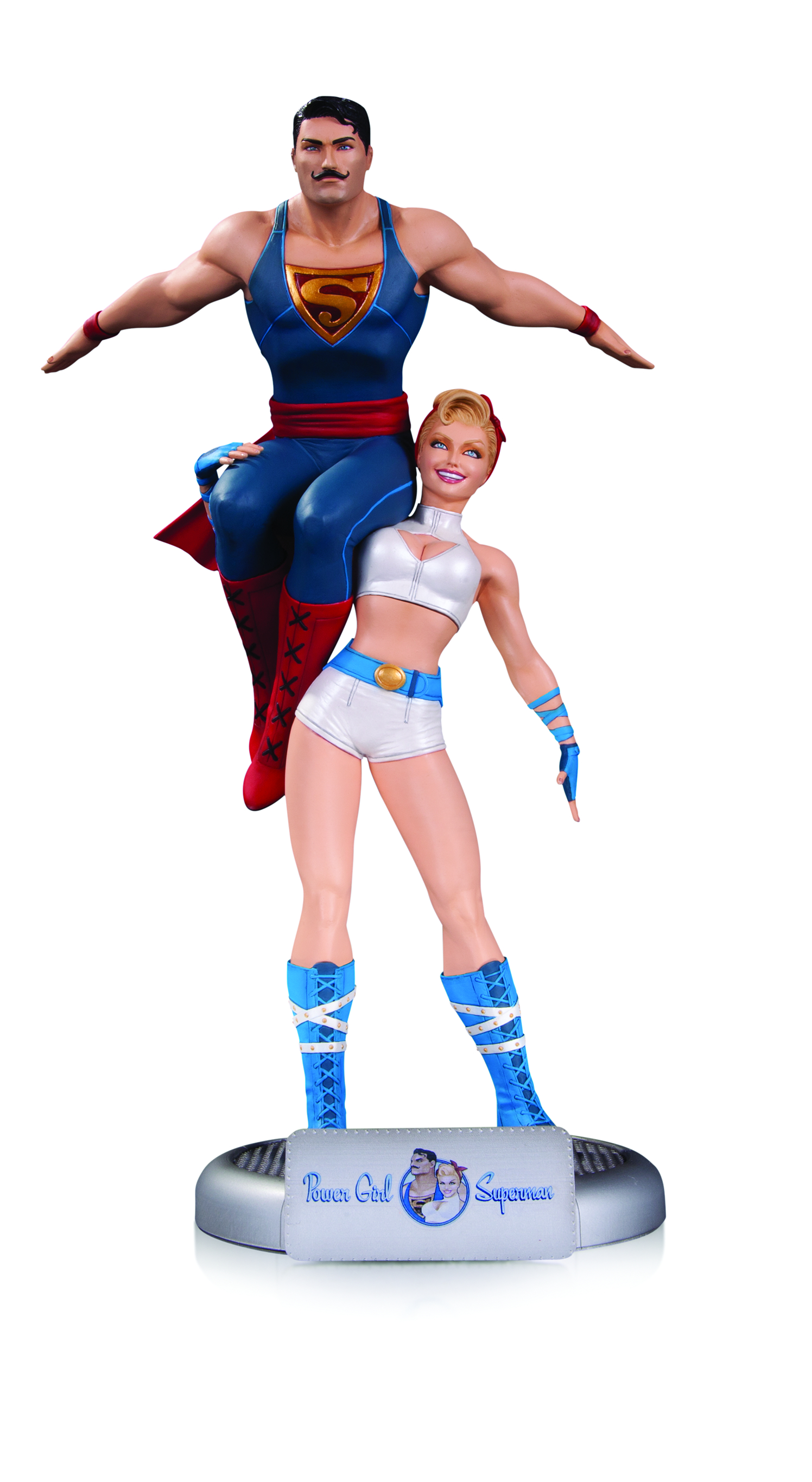 DC Comics Bombshells: Power Girl and Superman statue | Merch Wiki