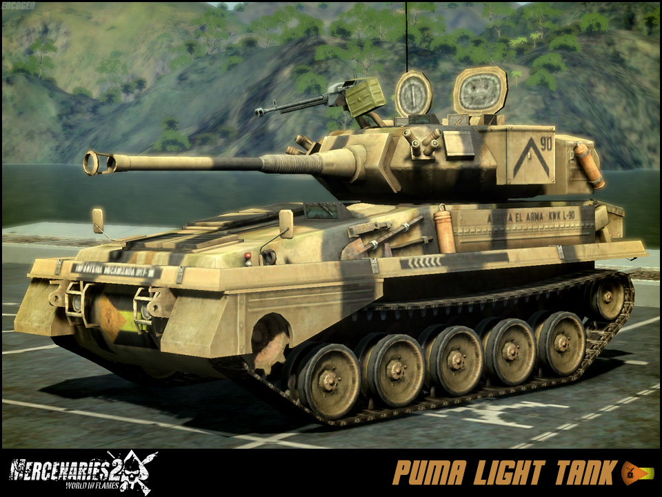 Puma light tank | Mercenaries Wiki | Fandom