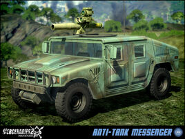 An anti-tankmessenger