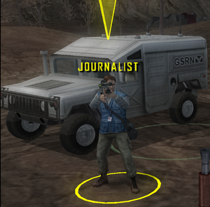 Embedded journalist