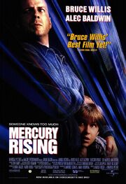 Mercury Rising release poster